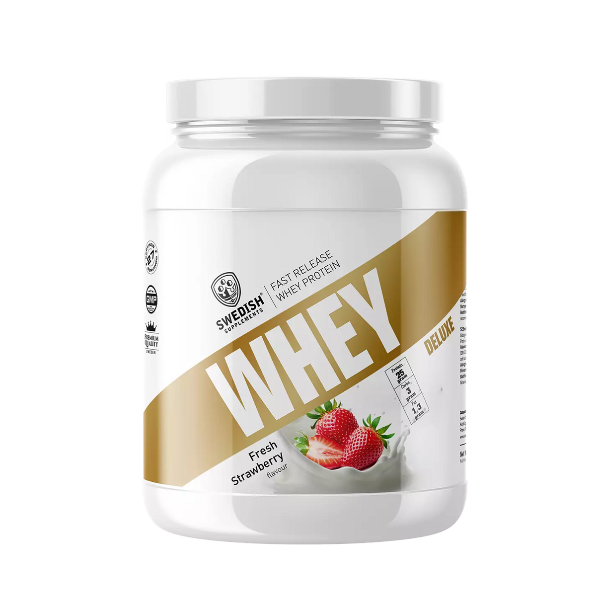 Whey Protein deluxe - Fresh Strawberry