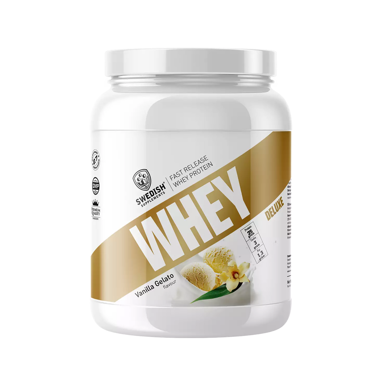 Whey Protein deluxe - Vanilla Gelato