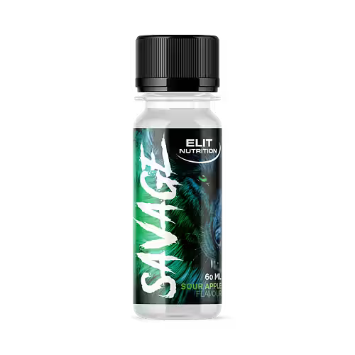 21 x Savage PWO Shot, 60 ml, Bubblegum
