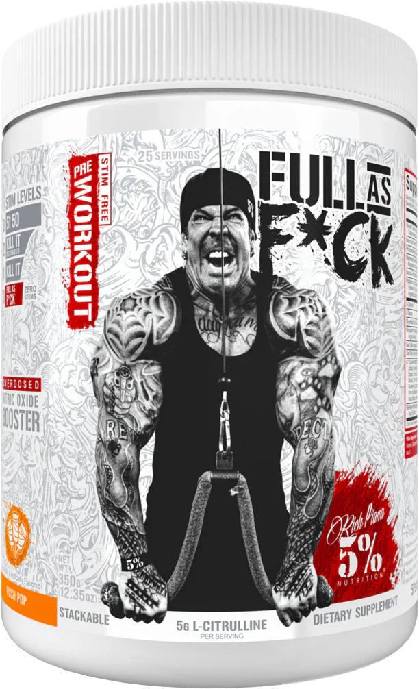 5% Nutrition Full As F*ck - 375 g Push Pop