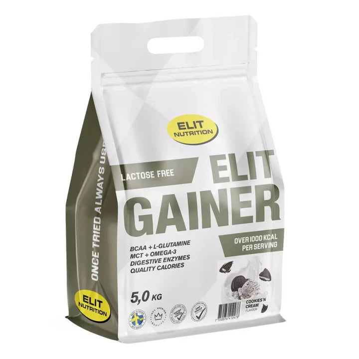 ELIT GAINER - Lactose free, 5000 g, Cookies ´n Cream