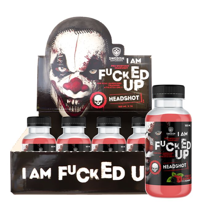 Swedish supplements Fucked Up Shots - Raspberry
