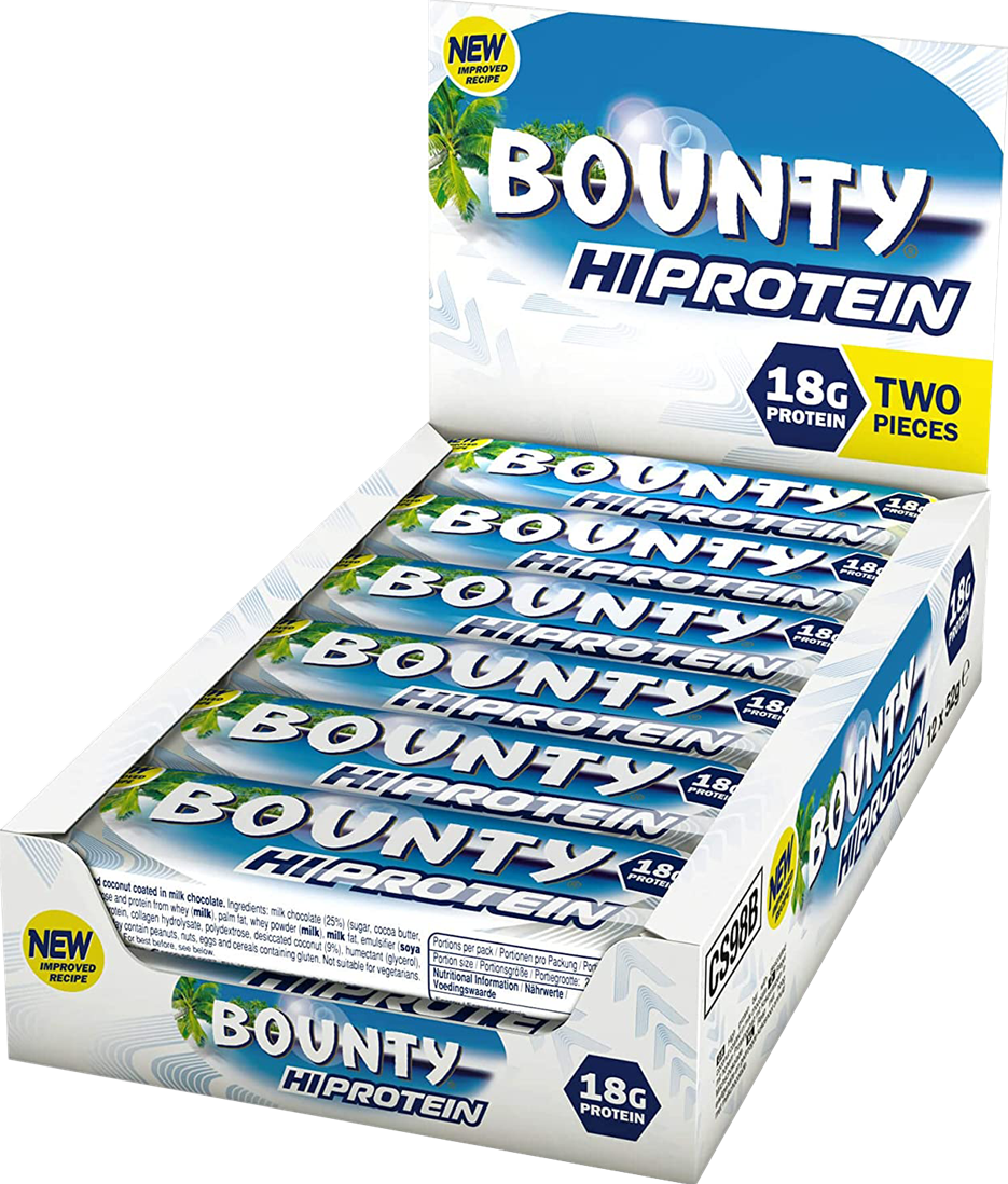Bounty HiProtein Bar - 12 x 52 g - Original