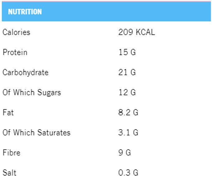 M&M's Protein Bar - 12 x 51 g - Peanut