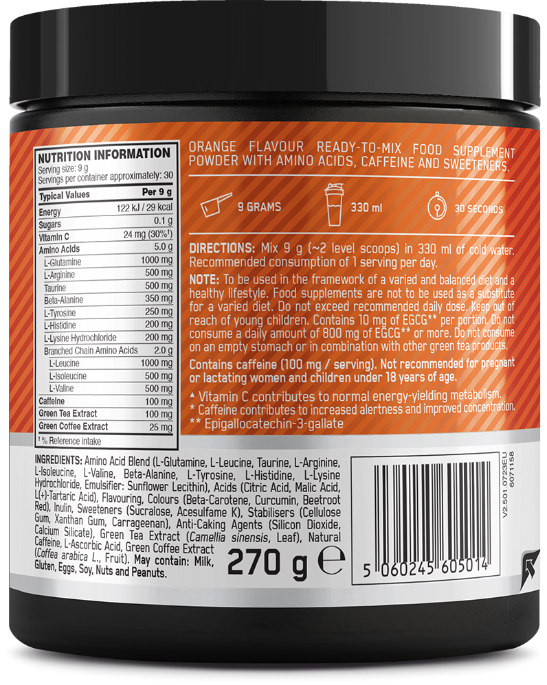 Optimum Nutrition Essential Amino Energy - 270 g Orange Cooler
