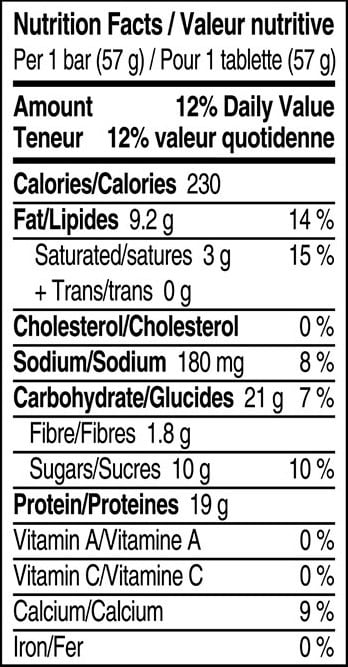 Snickers HiProtein Bar - 12 x 57 g - Peanut Butter