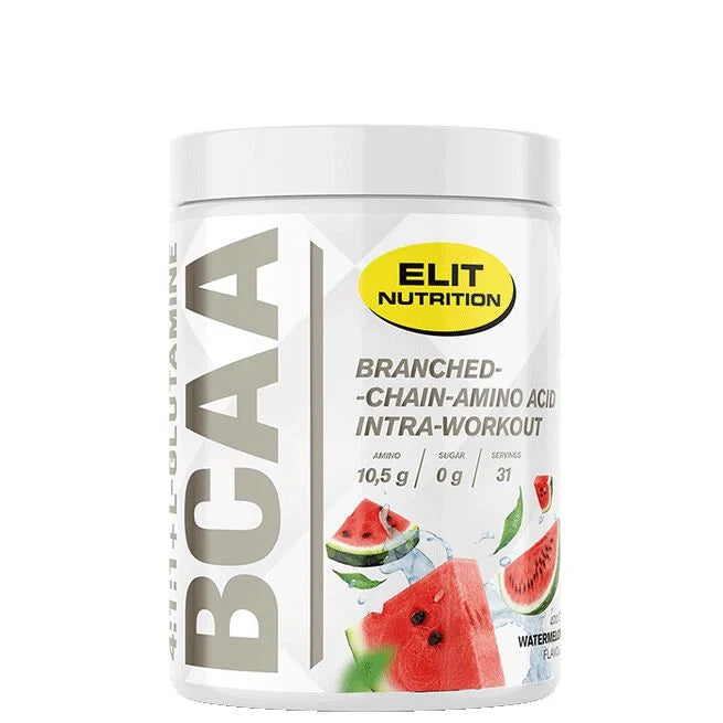 ELIT BCAA 4:1:1 + L-glutamine, 400 g, Watermelon