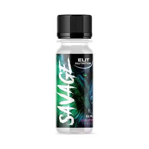 21 x Savage PWO Shot, 60 ml, Bubblegum