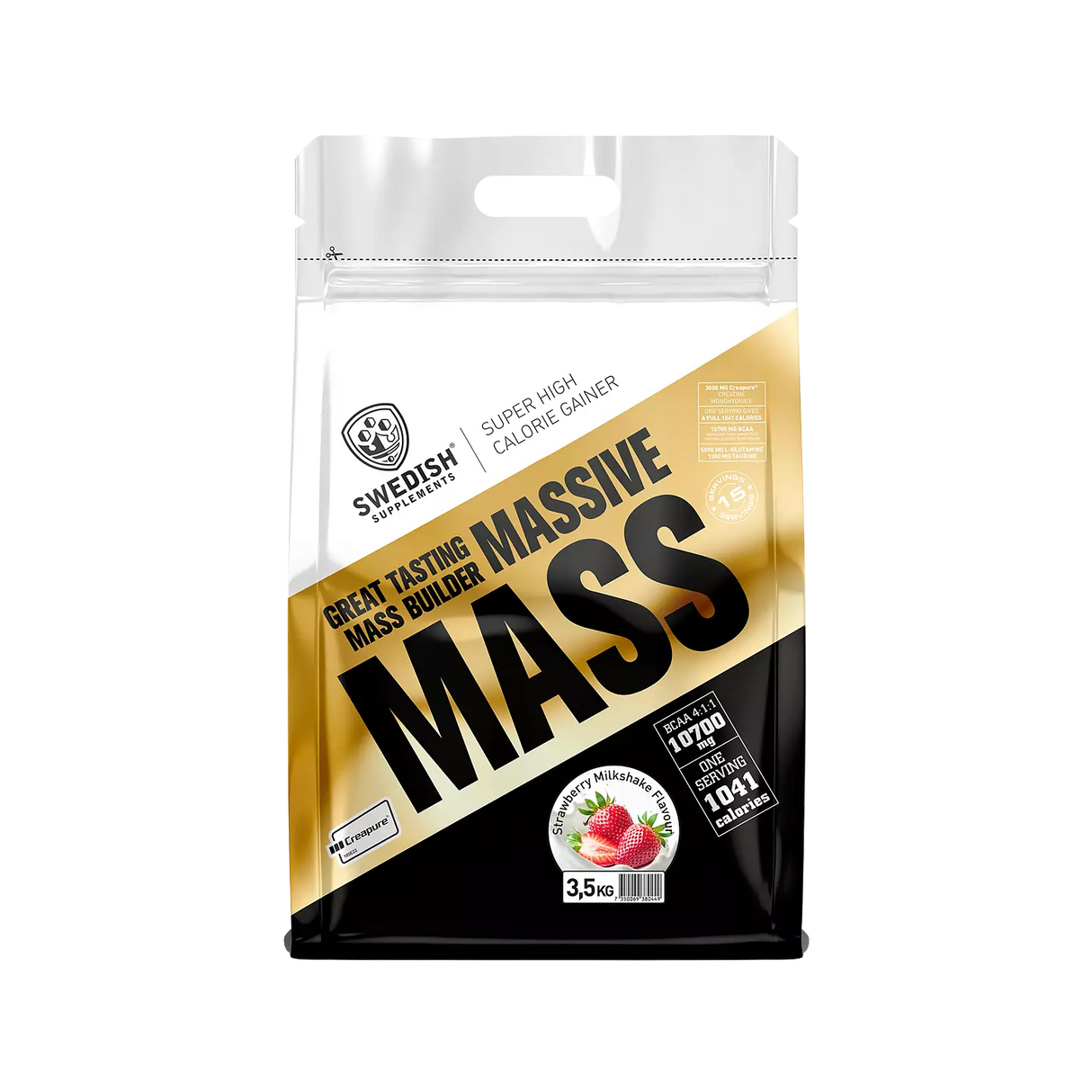 Massive Mass - Straberry Milkshake 3kg