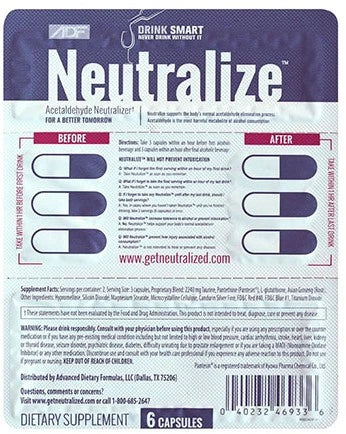 ADF Neutralize - 6 caps