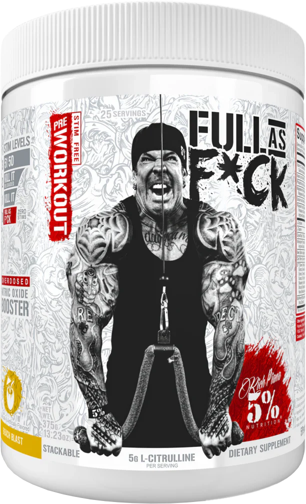 5% Nutrition Full As F*ck - 375 g Beach Blast