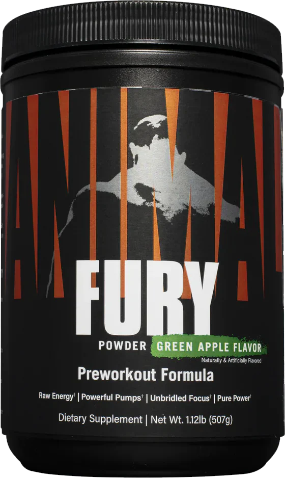 Animal Fury - 30 servings Green Apple