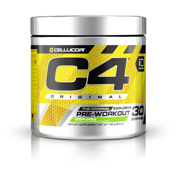 C4 Pre-workout - 30 servings Green Apple