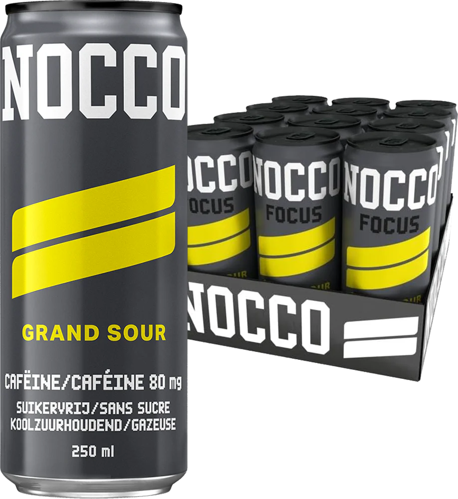 NOCCO FOCUS - Grand Sour - 12 x 250 ml