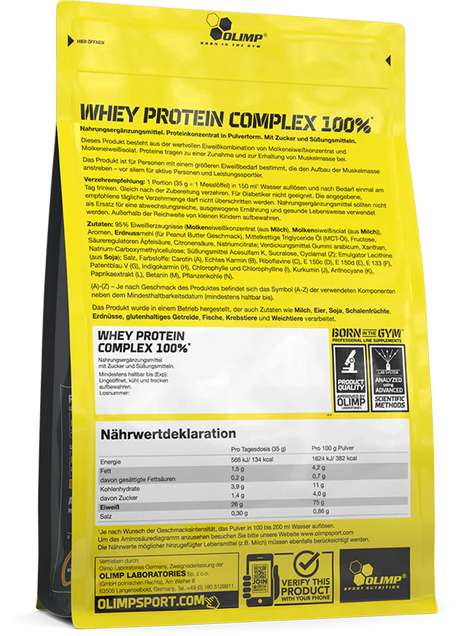 Olimp Whey Protein Complex 100% - 700 g Apple Pie