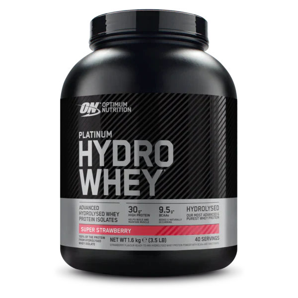 Optimum Nutrition Platinum Hydrowhey - 1600 g Super Strawberry