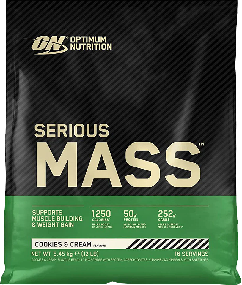 Optimum Nutrition Serious Mass - 5450 g Cookies and Cream