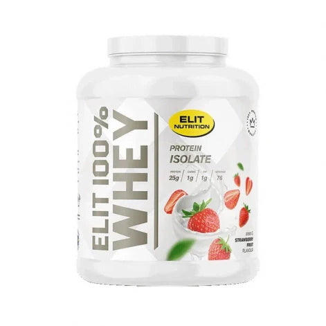 ELIT 100% Whey, 2000 g, Strawberry Fruit - Laktosfri