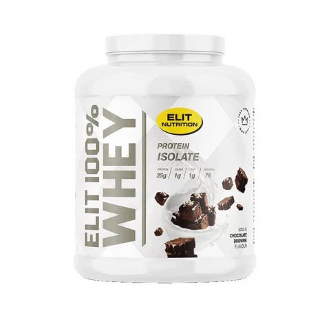 ELIT 100% Whey, 2000 g, Chocolate Brownie - Laktosfri