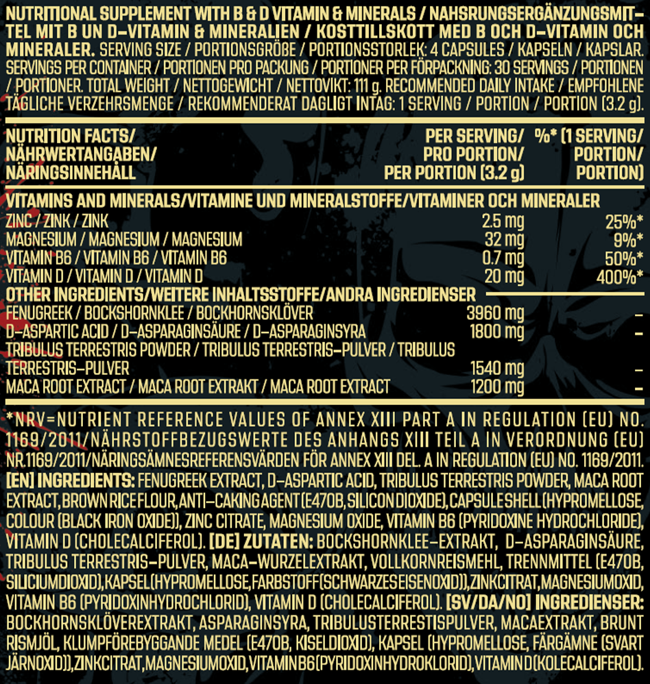 AK-47 Labs Get the Strap - 120 caps