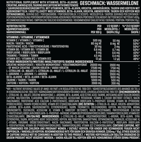 AK-47 Labs Schizo Pre-Workout - 400 g Eden's Apple