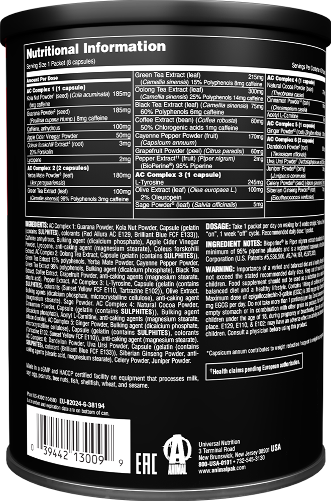 Animal Advanced Cuts - 42 packs