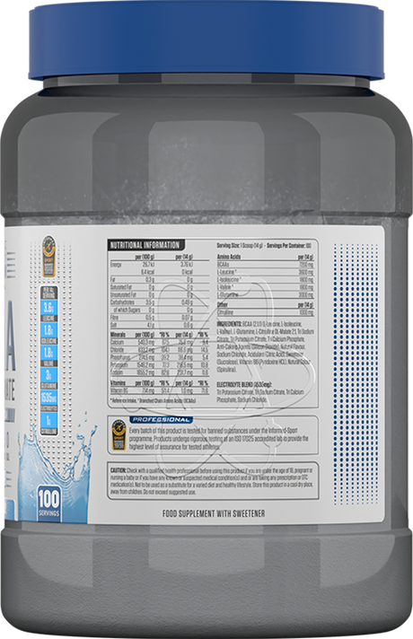 Applied Nutrition BCAA Amino Hydrate - 1400 g Icy Blue Raz