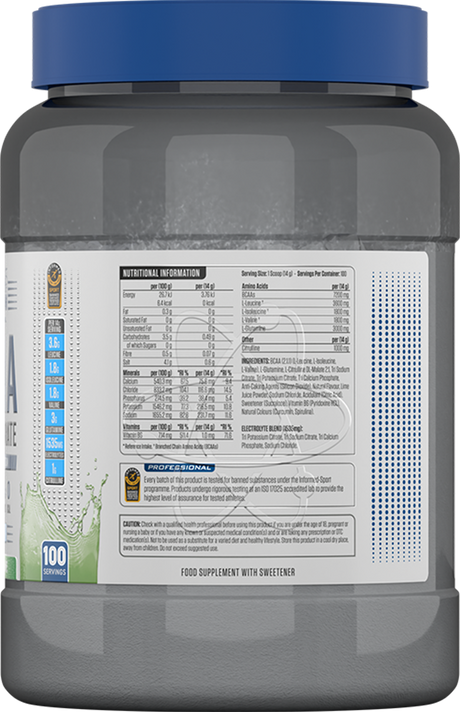 Applied Nutrition BCAA Amino Hydrate - 1400 g Lemon & Lime
