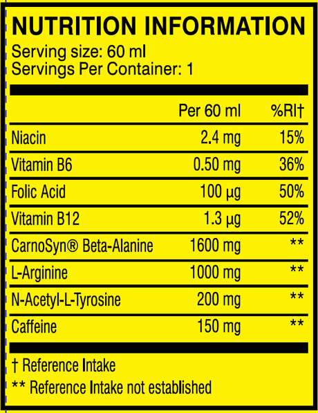 C4 Energy Shot - 12 x 60 ml Citrus Berry
