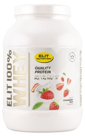 ELIT 100% Whey, 900 g, Strawberry Fruit