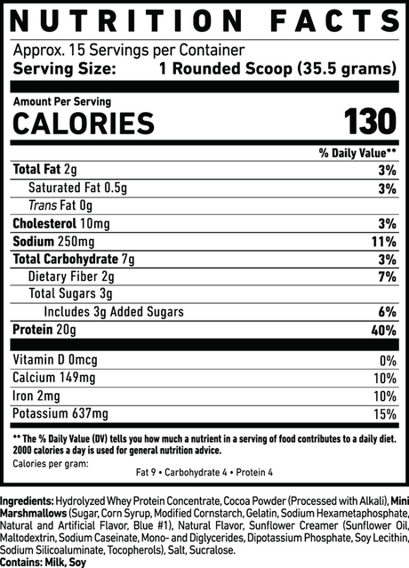 Ghost High Protein Hot Cocoa Mix - 15 servings