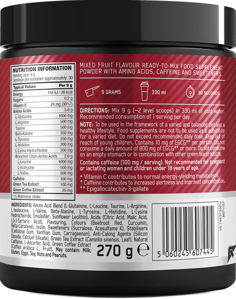 Optimum Nutrition Essential Amino Energy - 270 g Fruit Fusion