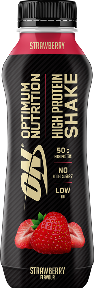 Optimum Nutrition High Protein Shake - 12 x 500 ml Strawberry