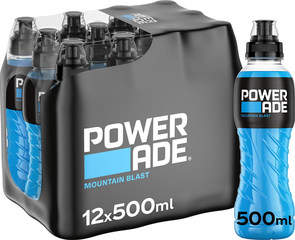 Powerade - 12 x 500 ml Mountain Blast