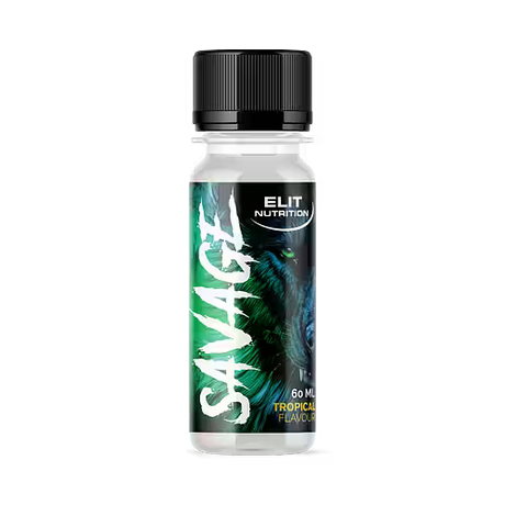 21 x Savage PWO Shot, 60 ml, Bubblegum